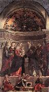 CARPACCIO, Vittore Presentation of Jesus in the Temple dfg oil painting on canvas